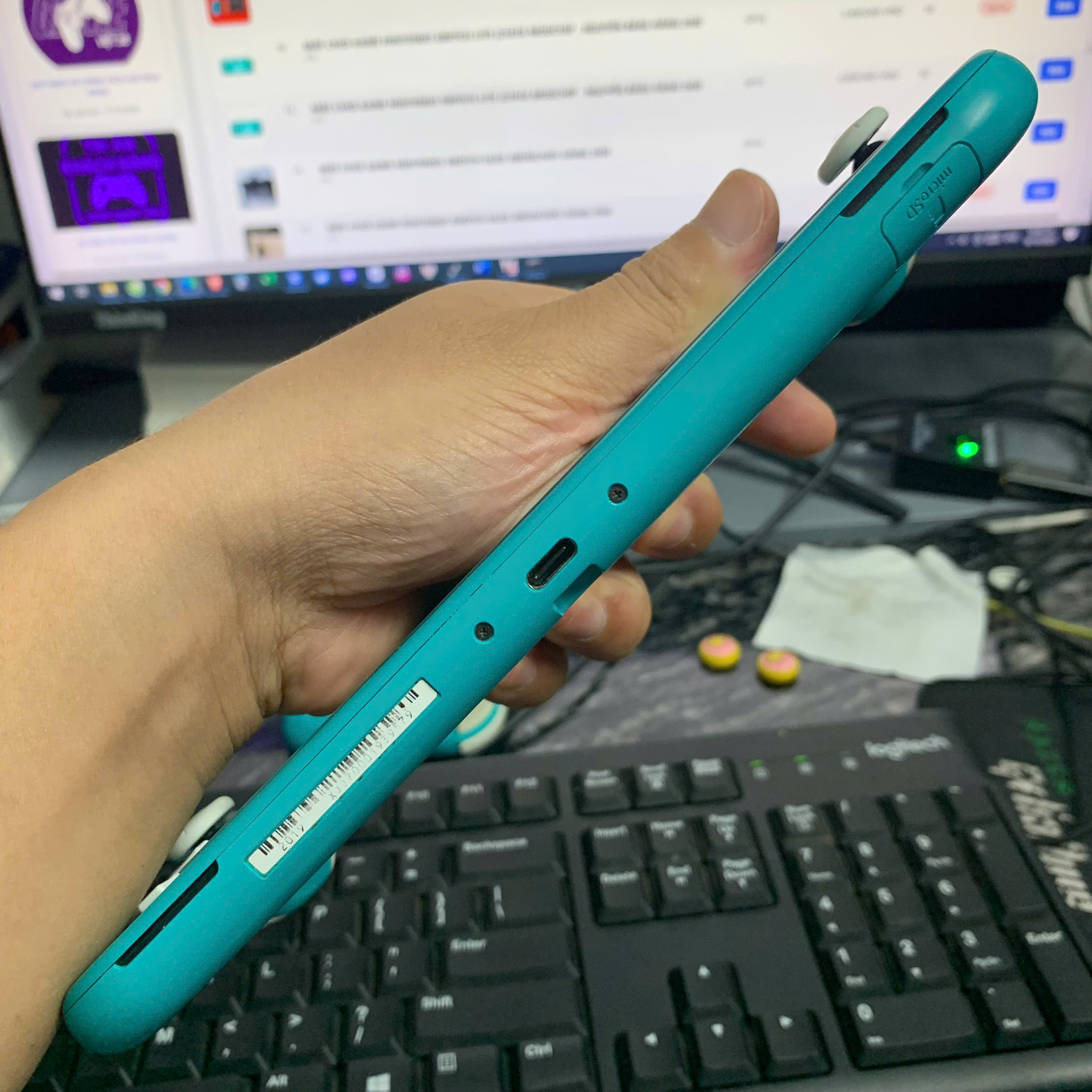 2ND - Nintendo Switch Lite hắc ám 128GB màu XANH