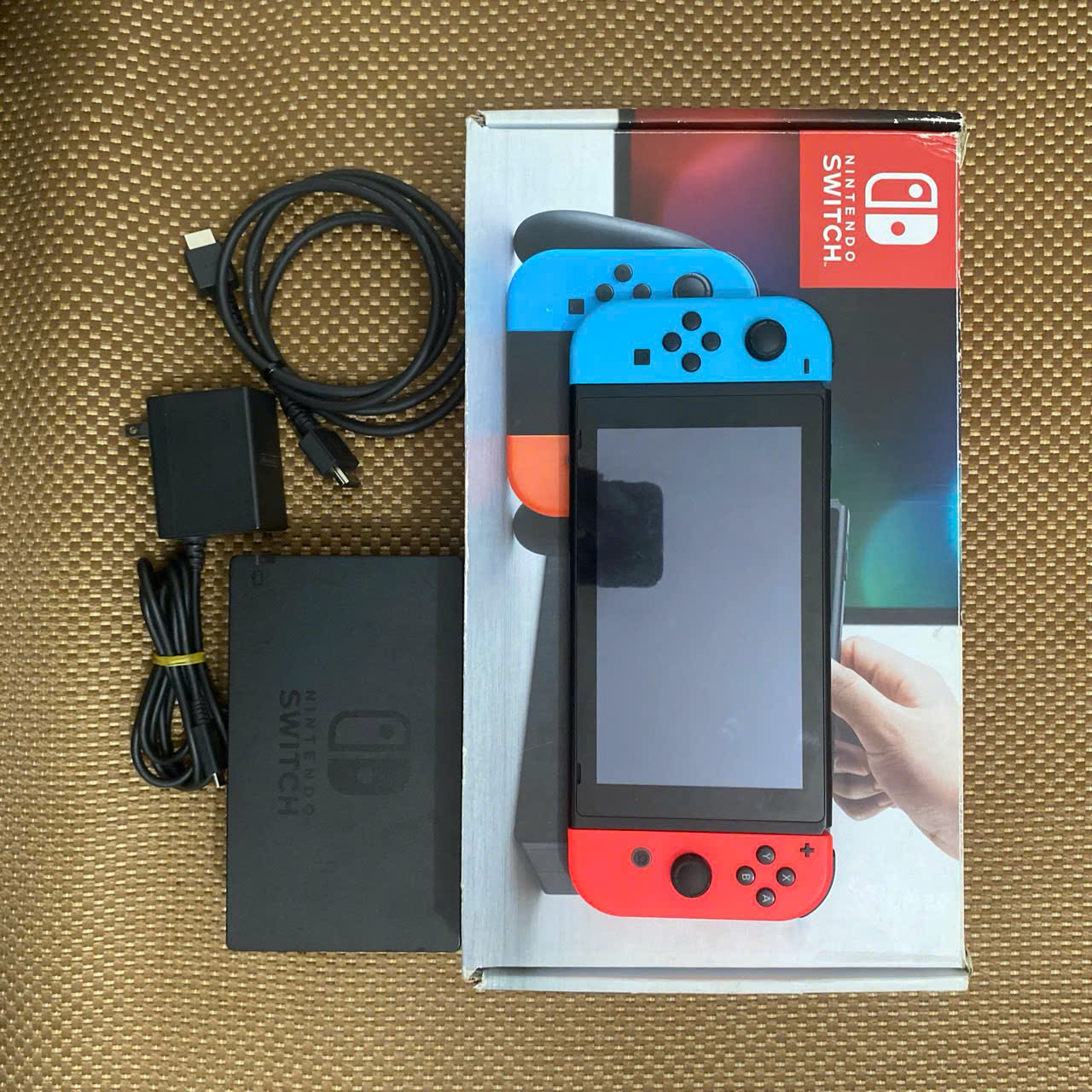 2ND - Nintendo Switch V1 fullbox HACK (MOD CHIP) 128GB