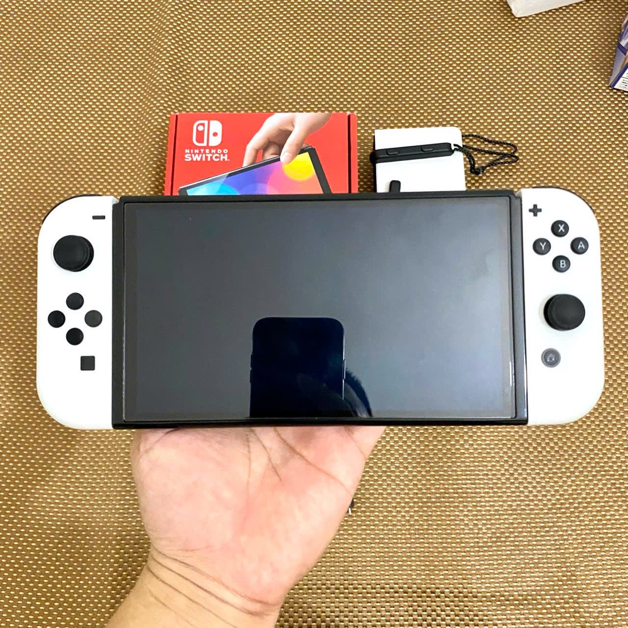 2ND - Nintendo Switch Oled fullbox HACK (MOD CHIP) 256GB màu trắng
