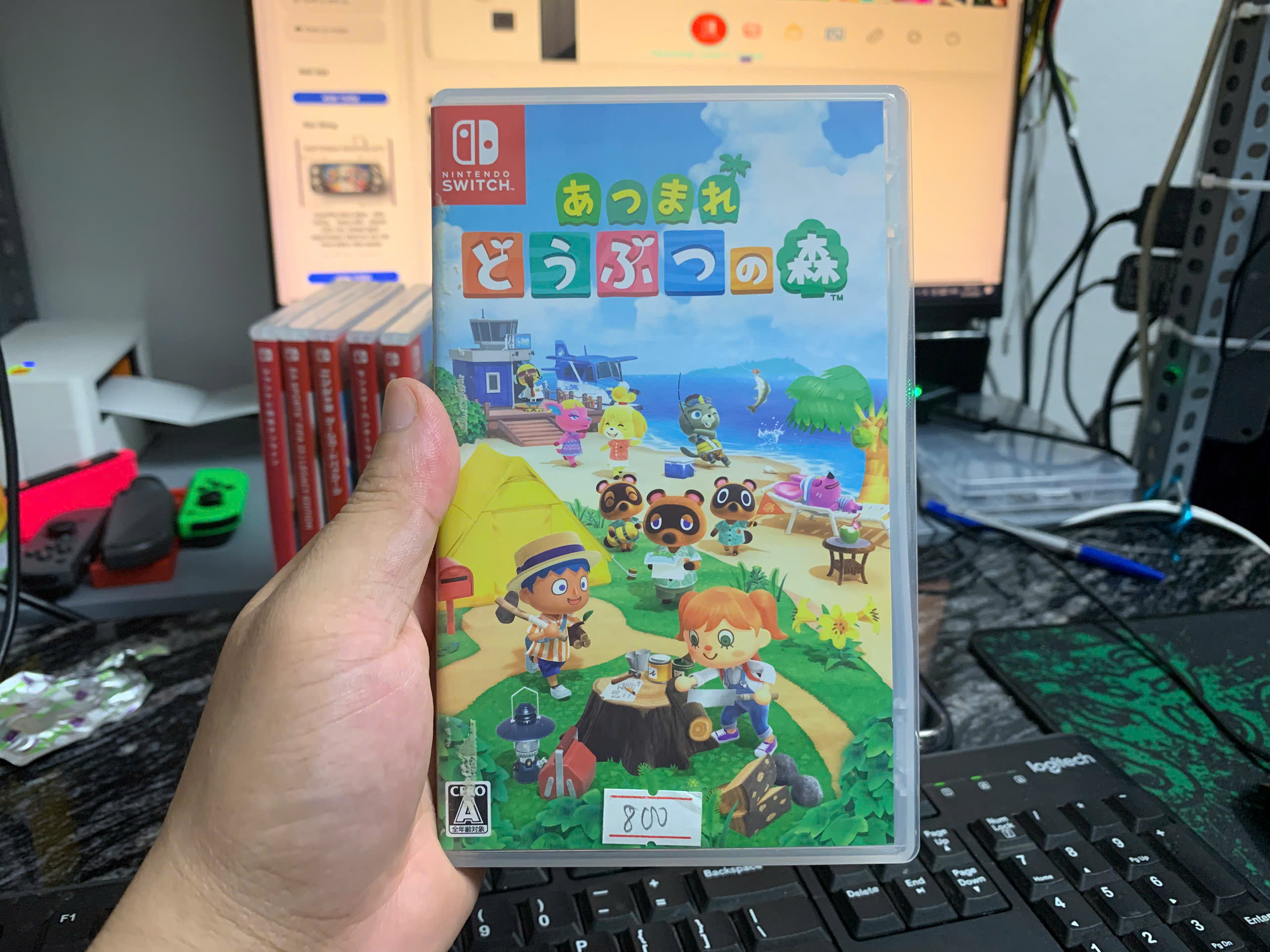 Thẻ game ANIMAL CROSSING fullbox cho máy Nintendo Switch [2ND]