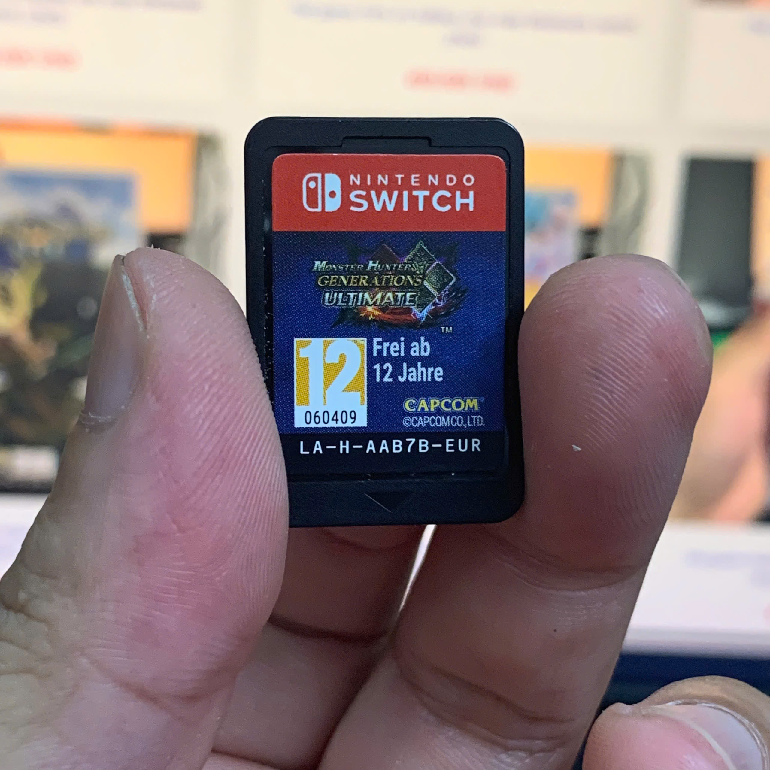 Thẻ game MONSTER HUNTER GENERATIONS ULTIMATE nobox cho máy Nintendo Switch [2ND]