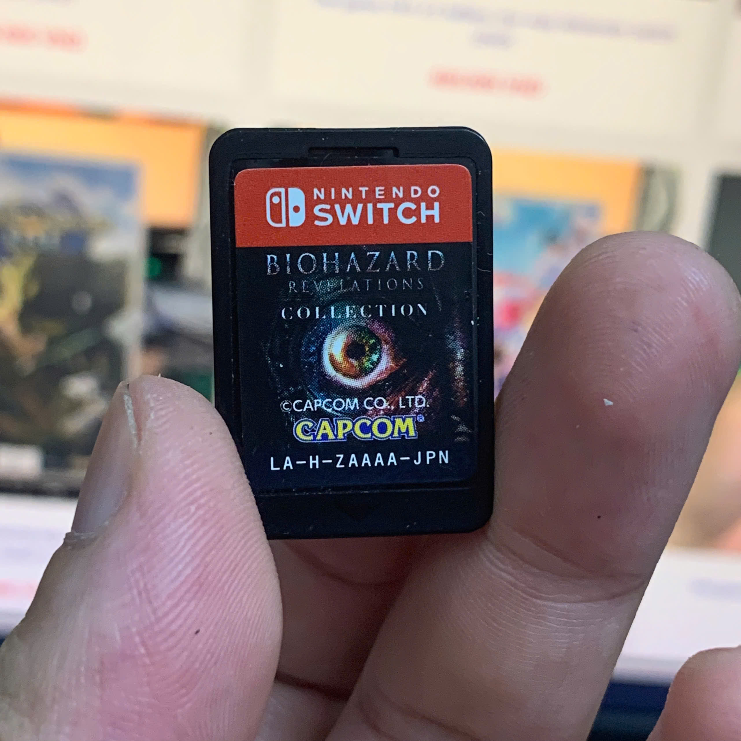 Thẻ game BIOHAZARD RESIDENT EVIL REVELTION COLLECTION nobox cho máy Nintendo Switch [2ND]