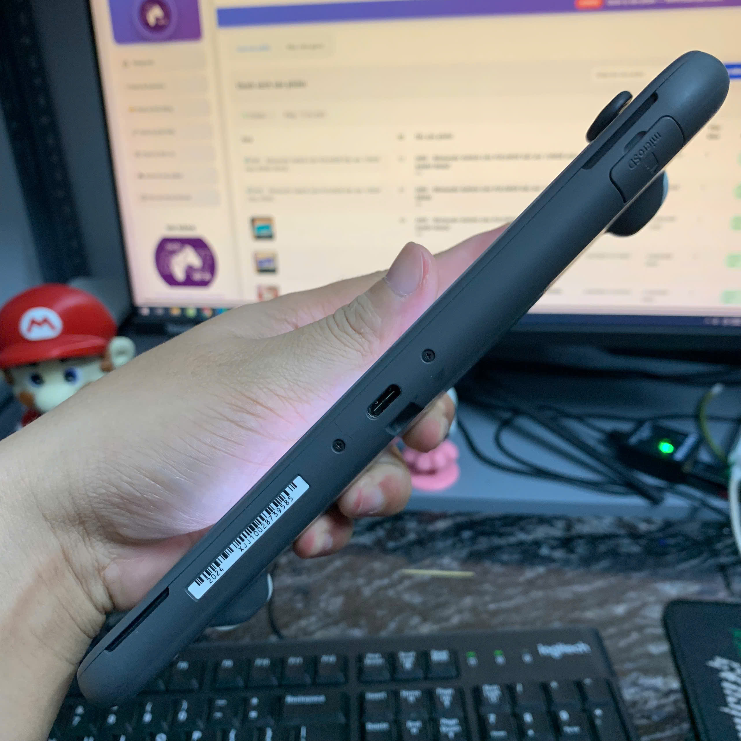 2ND - Nintendo Switch Lite FULLBOX hắc ám 128GB màu XÁM