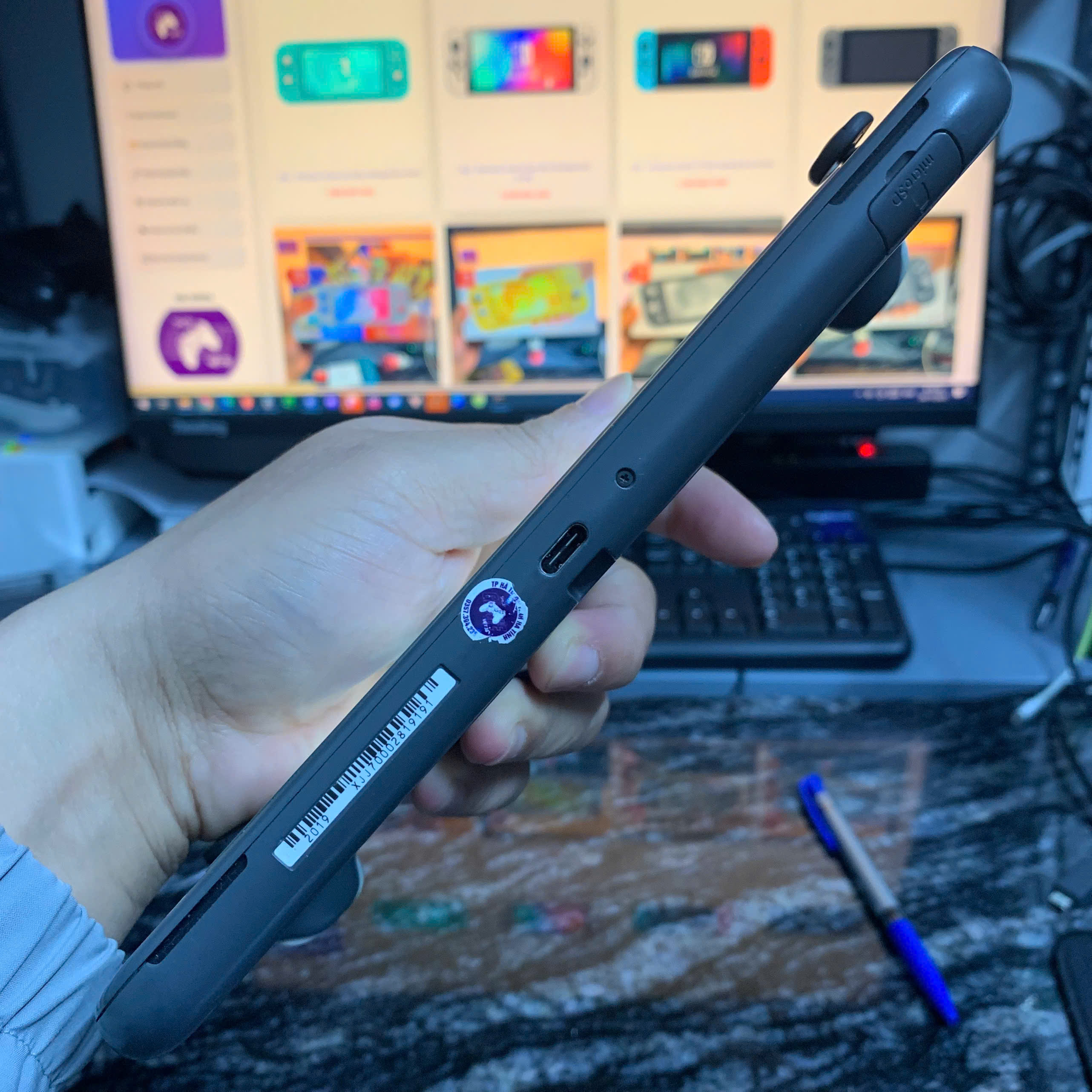 2ND - Nintendo Switch Lite FULLBOX hắc ám 128GB màu XÁM