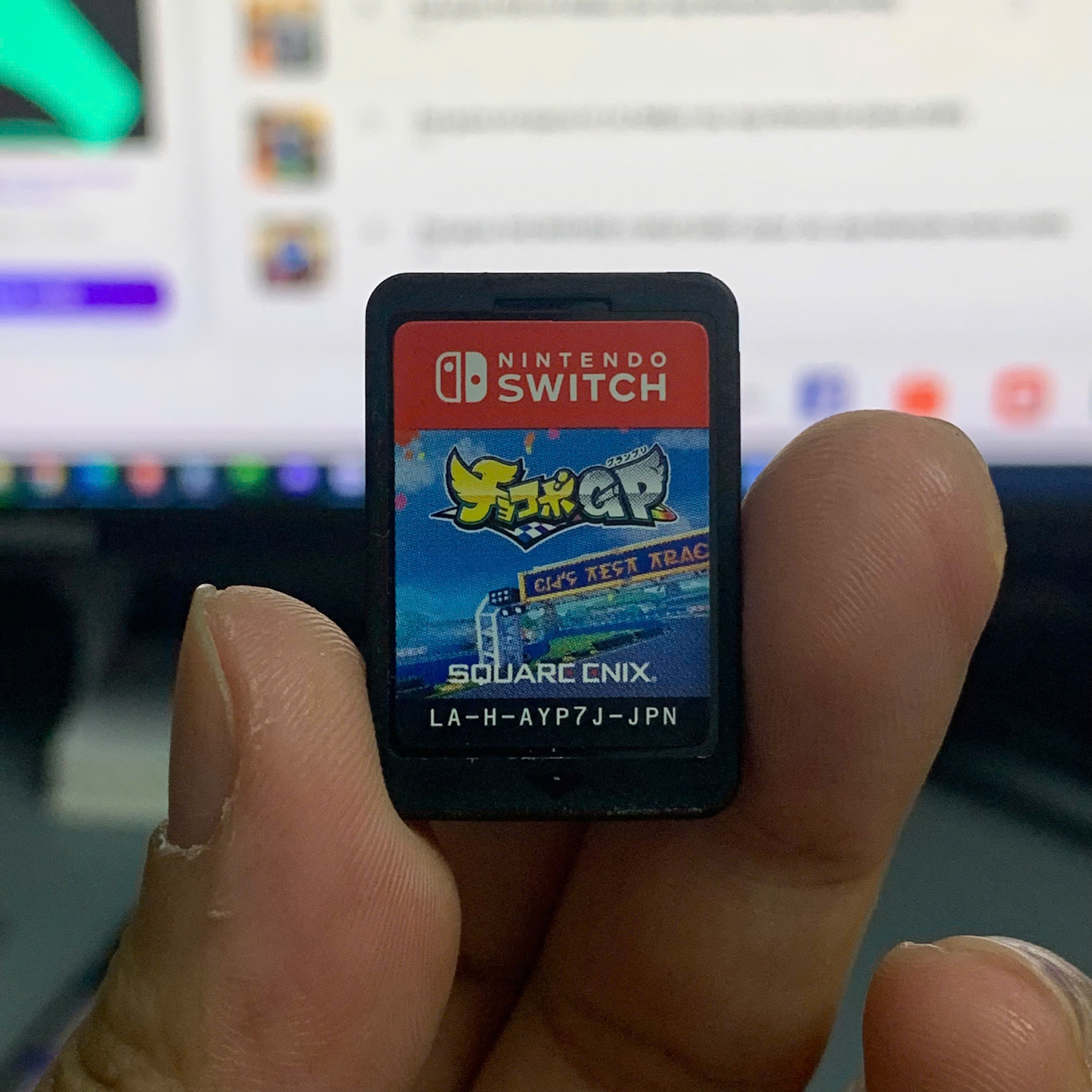 Thẻ game CHOCOBO GP nobox cho máy Nintendo Switch [2ND]